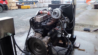 Обкатка двигателя Cummins 6CTA после капитального ремонта
