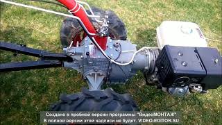Мотоблок GRASSHOPPER 9-13 л.с. Моторсич 13 л.с.Двигатель WEIMA WM 188 F.