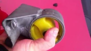 Подушка двигателя задняя (КПП) на Джили СК | Geely CK полиуретан поліуретан