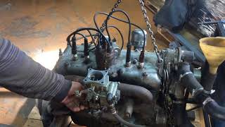 ГАЗ 67 частичное восстановление в оригинал, ремонт двигателя