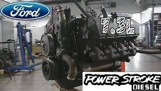 Двигатель МИЛЛИОННИК. PowerStroke 7.3D от Ford Econoline.