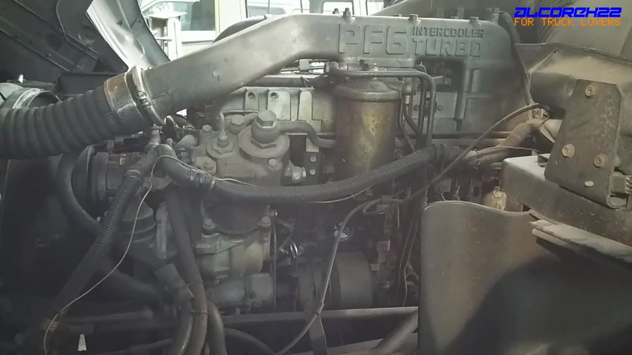 мануал на двигатель nissan diesel rf8