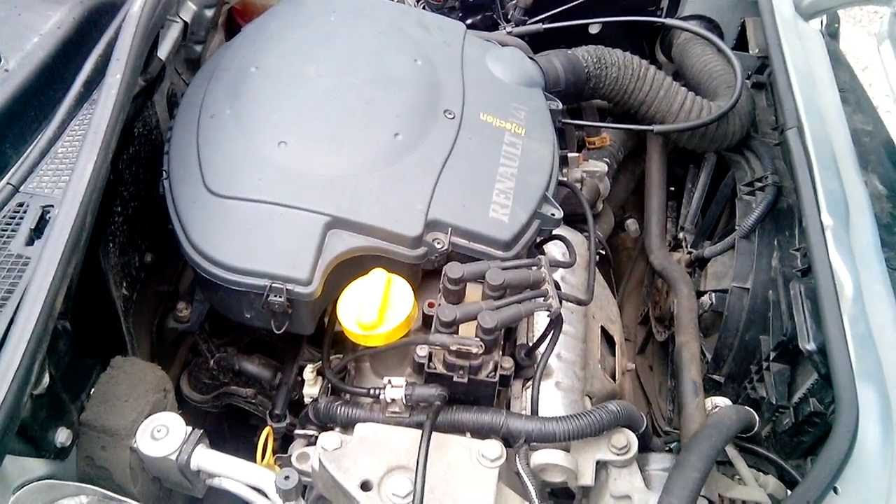 renault symbol ремонт двигателя