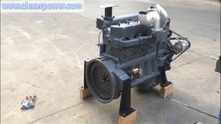 Alexerpower Weichai R6105IZLD Diesel Engine for 120KW Diesel Generator