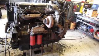 1997 Detroit Diesel Series 60 DDEC IV 12.7L Engine Running