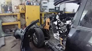 Сложный кузовной ремонт Toyota Land Cruiser Prado