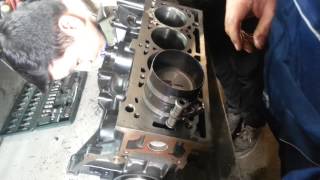 Сборка двигателя Рено Логан 1.6 под Турбо
