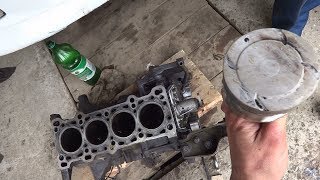 Капитальный ремонт двигателя В3 на Mazda Demio