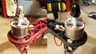 Setup motors (2212 920KV) on drone F450+APM. Left and right thread.