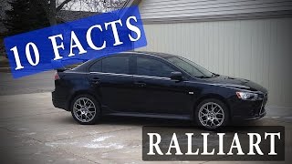 10 Facts // Mitsubishi Lancer Ralliart (2009+)