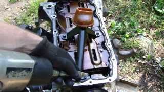 How to replace Ford Zetec engine oil sump