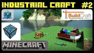 Let's play. Карьер и двигатель Стирлинга. Minecraft IC2. Applied Energistics 2. часть 02