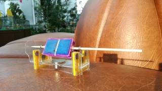 Левитирующий однофазный солнечный мотор
