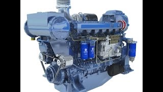 Motor Marino WEICHAI, SERIE WP13C, 500 hp