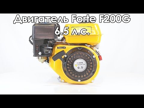 Двигатель Forte F 200 G (6,5 л.с, бензин, шпонка)