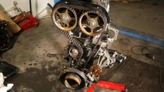 How to replace timing belt Ford Zetec engine Part 1 / 4