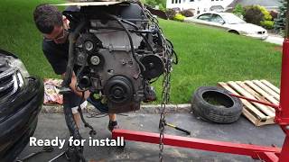 2002 Saab 9-3 Engine Swap