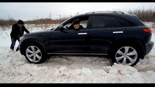 Infiniti FX35 Тест-драйв.Anton Avtoman.