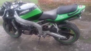 мотоцикл kawasaki zx6r/: работа двигателя