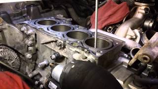 Using Flex-Hone On Mitsubishi 4B11 Evolution X Engine, In-Car Piston Ring Job