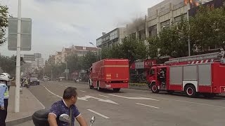 【RARE SIREN】ShangHai fire engine responding!