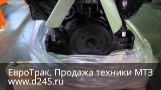 Дизельный двигатель ММЗ Д-245.7Е3-1049 на автомобиль ГАЗ-3309/3308 Садко