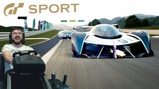 Реактивные испытания на космолётах в Gran Turismo: Sport