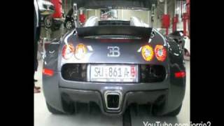 Bugatti Veyron EB16.4 engine sound!!