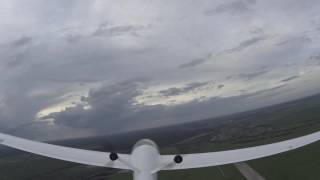2016-05-27 - Планер АС-4-ДУ с электродвигателями - Первый полёт