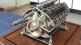 Самый маленький V16 в мире.(Smallest V-16 engine of the world)