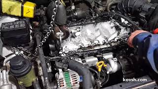 Как определить негерметичность двигателя, Hyundai Santa Fe 2.2d