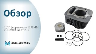 РћР±Р·РѕСЂ РїРѕСЂС€РЅРµРІРѕР№ 165FMM CB250D G d=65 5