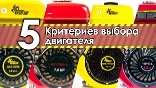 Как выбрать бензиновый двигатель: 5 советов