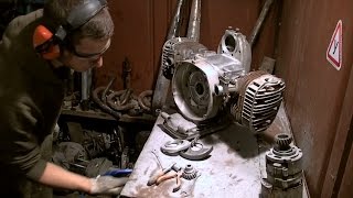 К750 Часть 3.2 Переоборудование Двигателя К750 под 12В. (K750 motorcycle restoration) #Dneprovod