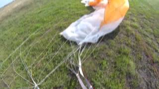 Прыжок со спасательным парашютом С-4У