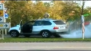 Двигатель BMW Х5 "заклинил" на максимальных оборотах