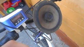 DIY Калонка на велосипед своими руками