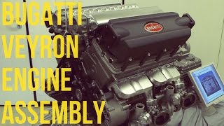 Bugatti Veyron Engine Assembly