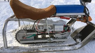 Снегокат с мотором
