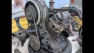 Самодельный трактор/часть 1/ремонт двигателя ЗАЗ-966 30-ка