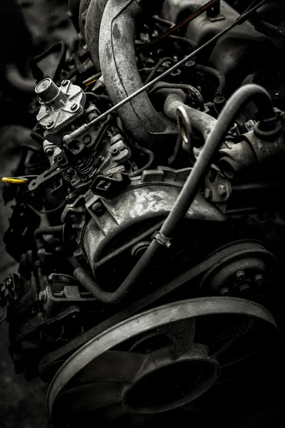 Старые ржавые двигатель Стоковая Картинка