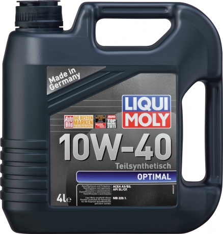 Масло Оптимал 10w40 liqui moly для ВАЗ и УАЗ