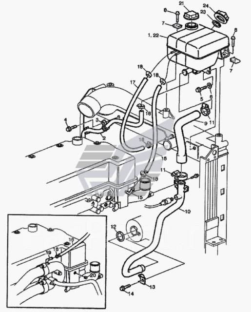 двигатель вольво fh22 система охлаждения