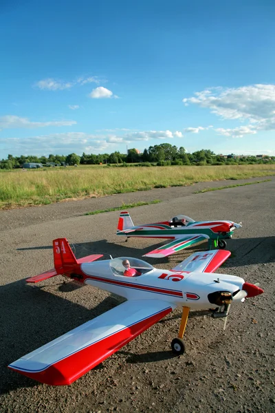 Современные модели самолетов Стоковое Фото