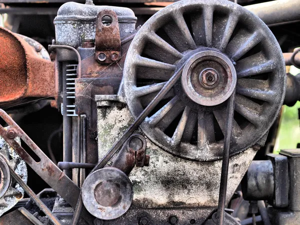 Старые ржавые двигатель Лицензионные Стоковые Фото