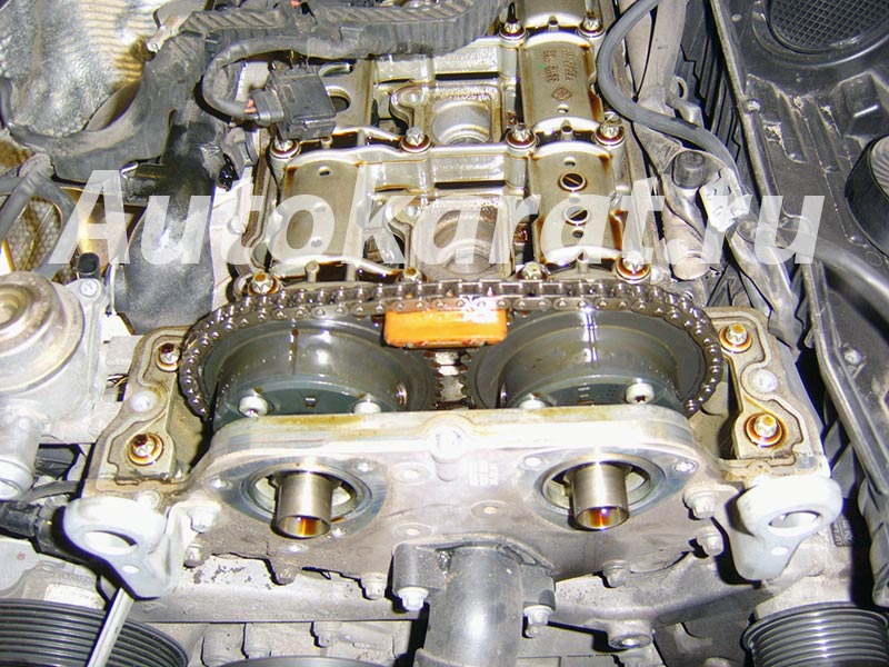 двигатель 601 мерседес дизель схема замены цепи грм