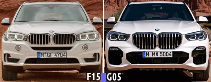 Design BMW X5 G05 front - 2019